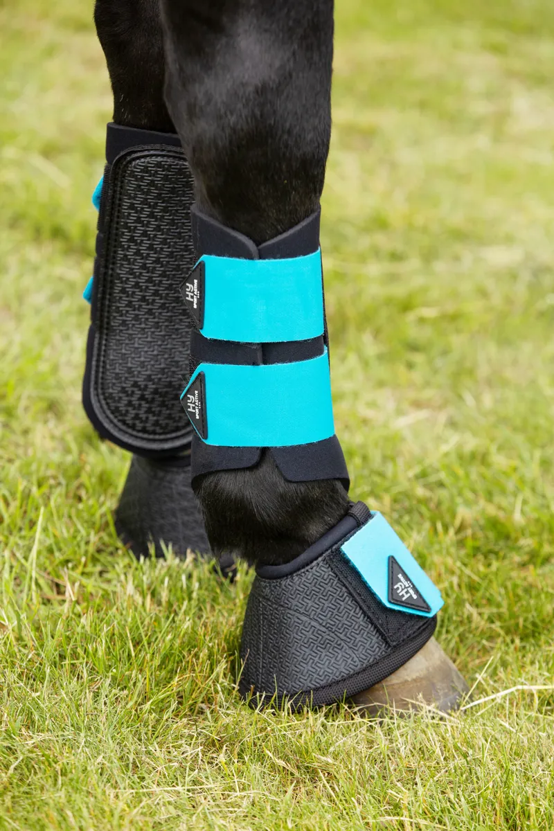 Hy Sport Active Over Reach Boots - Sky Blue-1